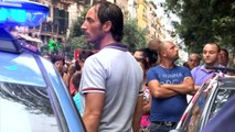 Napoli - Neonato ritrovato in un cassonetto in piazza Garibaldi -2- (10.09.13)