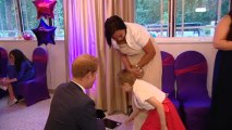 Prince Harry attends awards ceremony for kids