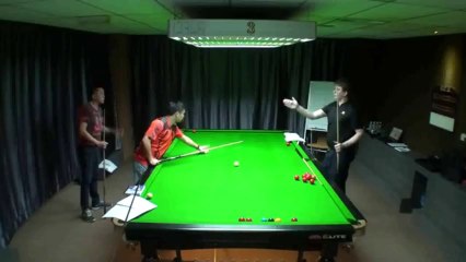 Nic Barrow Snooker Coaching 360 Pure Cue Demonstration - Malaysia Part 1