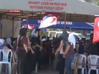 DİRENİŞİN SON ŞEHİDİ AHMET ATAKAN'IN AİLESİ TAZİYELERİ KABUL ETTİ