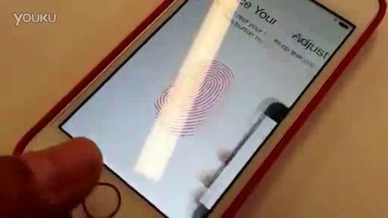 iPhone5s finger