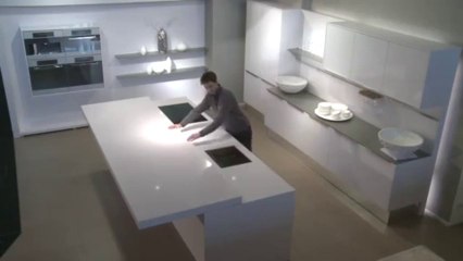 HYDE PARK German Kitchens Flying Bridge 'Disappearing Kitchen'