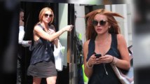 Glowing Lindsay Lohan Shows Off Her Curves in New York City