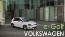 Volkswagen e-golf : la voiture électrique en vidéo