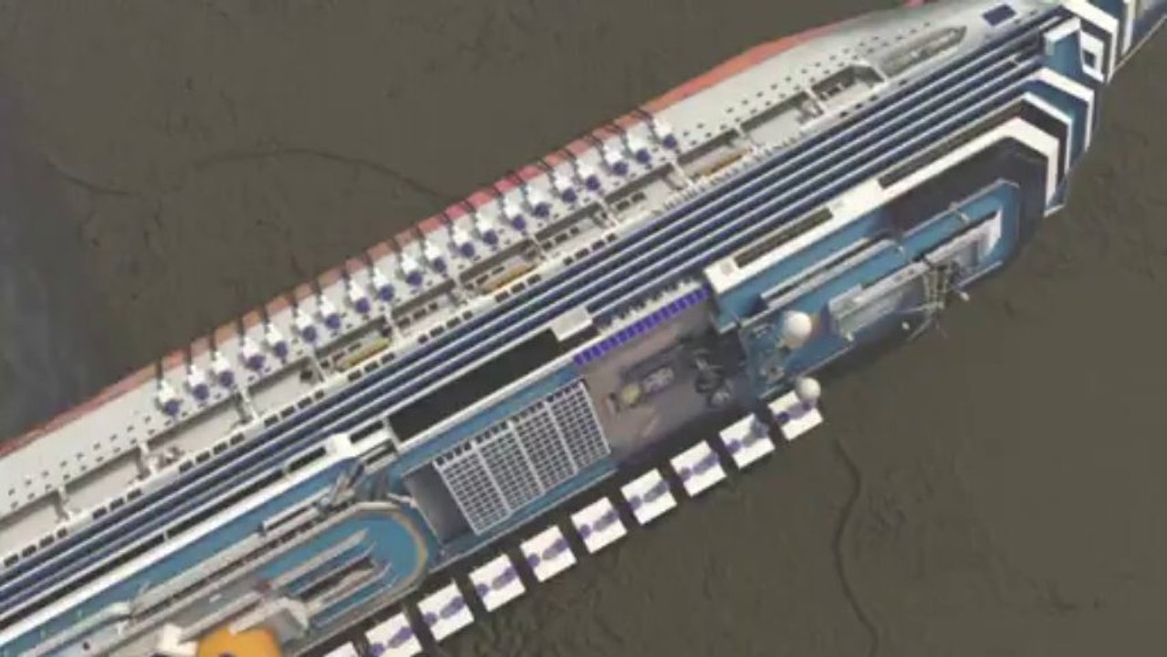 Raising the Costa Concordia