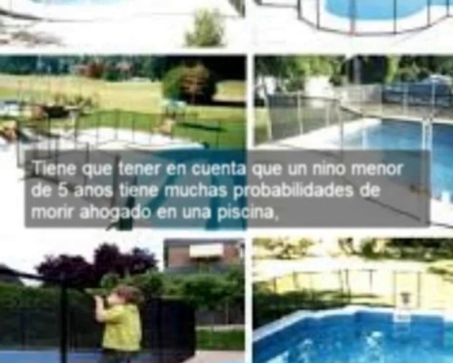 Rejas para piscinas
