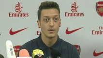 Arsenal unveil their record signing Mesut Ozil
