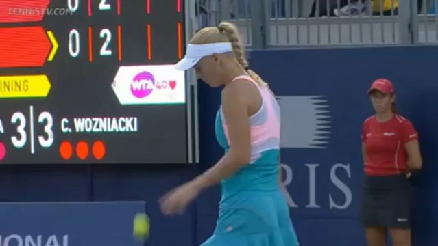 Sorana Cirstea - Caroline Wozniacki (Toronto 2013 - R2) Part 1