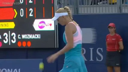 Sorana Cirstea - Caroline Wozniacki (Toronto 2013 - R2) Part 1