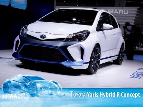 Toyota Yaris Hybrid R Concept au Salon de Francfort 2013