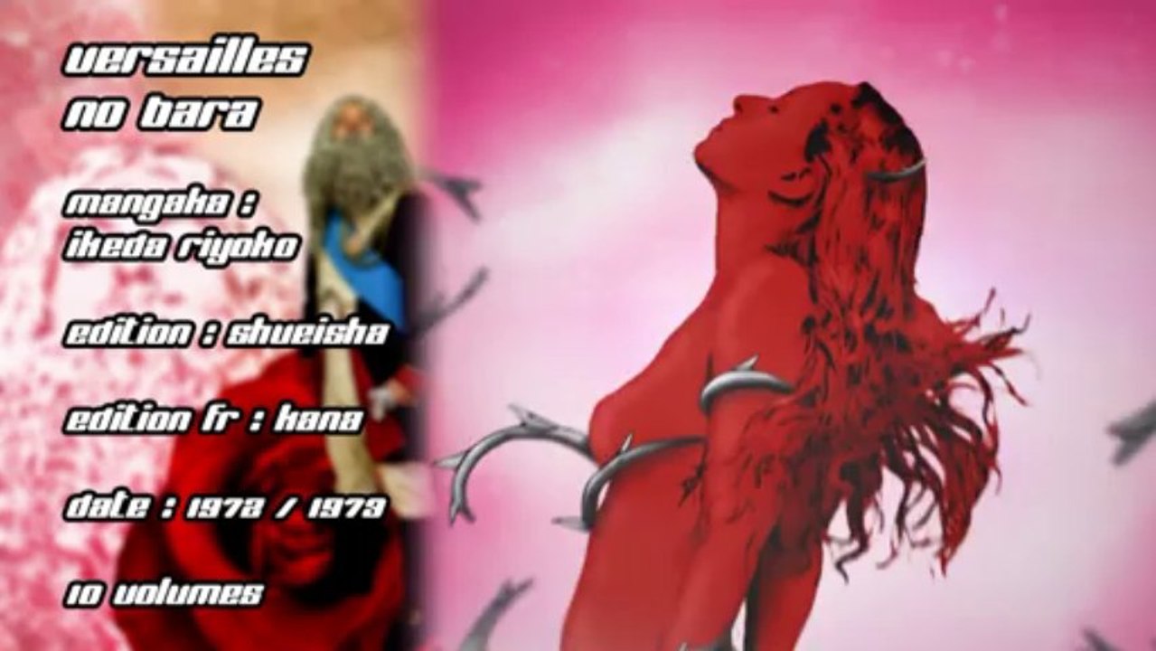 Raconte-moi un manga : Versailles no Bara, le teaser