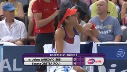Sorana Cirstea - Jelena Jankovic (Toronto 2013 - R3) Part 1