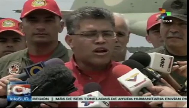 Parte avión con ayuda humanitaria a refugiados sirios en Líbano