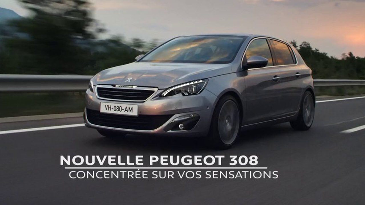 Publicité TV Peugeot 308 II – « Concentrée sur vos sensations » (2013) ( www.feline.cc )