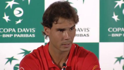 Copa Davis - Nadal, muy tranquilo ante la eliminatoria