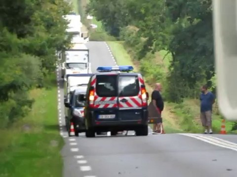 RCEA bloquée entre Charolles et Paray-le-Monial