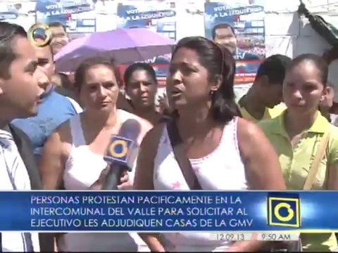 No dejaré la revolución, pero exigimos nuestras adjudicaciones de viviendas