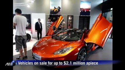McLaren roars into China luxury auto market