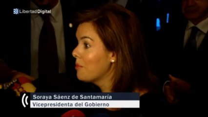 Sáenz de Santamaría defiende el "derecho" de las "mayorías silenciosas"
