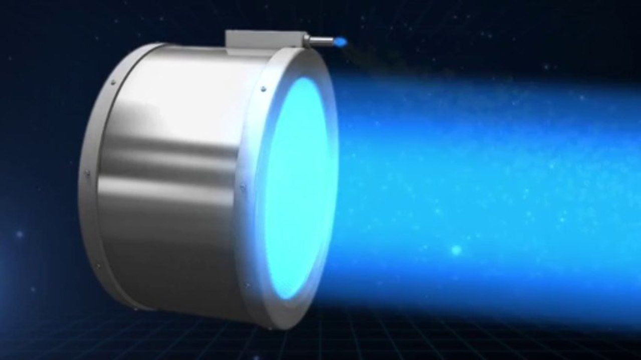New NASA Ion Thruster to Propel Spacecraft to 90,000 MPH - HD