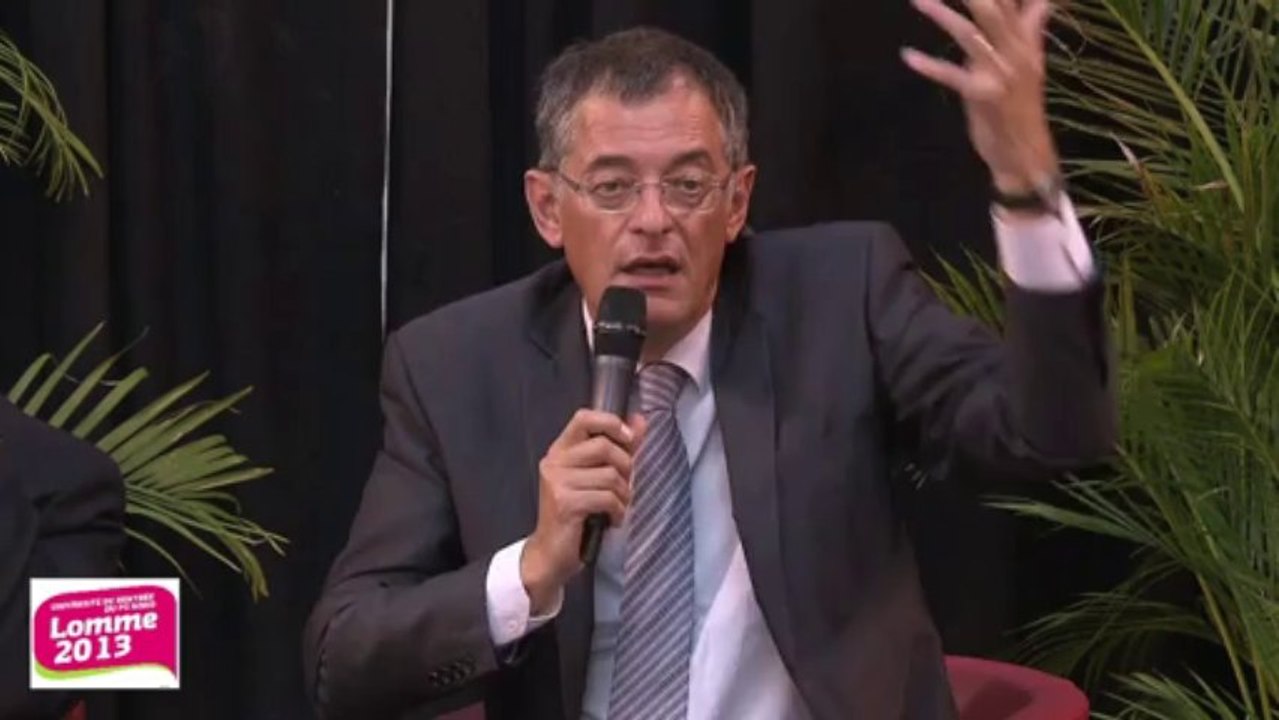 Université de rentrée du PS Nord - Intervention de Rémi Pauvros