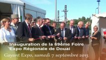 Douai - Inauguration de la 69eme Foire Expo - Samedi 7 septembre 2013