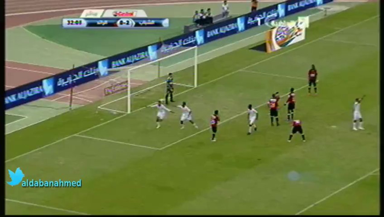 الهدف الثالث للشباب على الرائد دوري عبداللطيف جميل