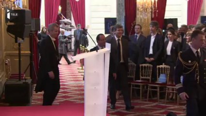François Hollande vante "la nouvelle France industrielle"