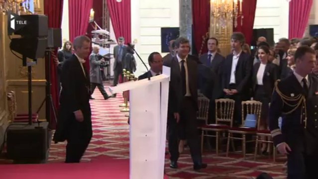 François Hollande vante la nouvelle France industrielle
