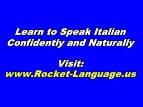 Intermediate Italian | Rocket Italian Course Learn Italian In Weeks