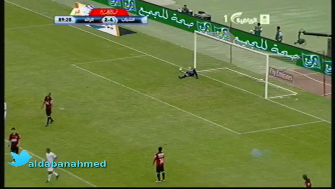 الهدف الخامس للشباب على الرائد دوري عبداللطيف جميل