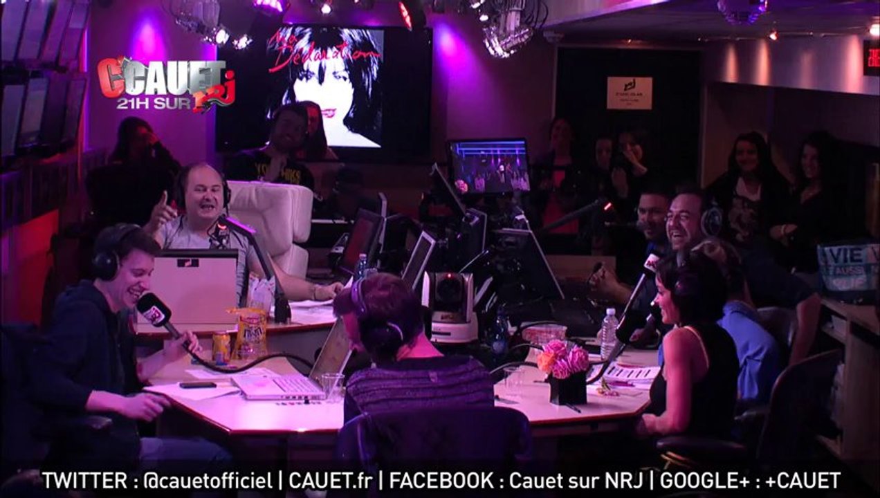 Jenifer se fait électriser en direct sur NRJ ! - C'Cauet sur NRJ