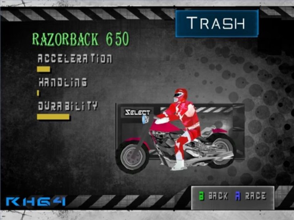 Road Rash 64 - Remastered Edition - Présentation des Persos (N64)
