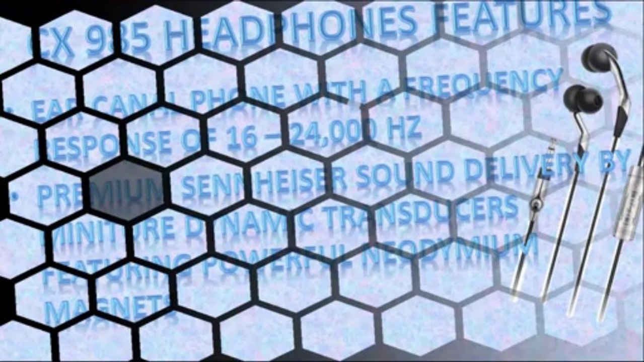 Sennheiser CX 985 Headphones|Sennheiser|CX985|Quality|Best|Headphones By Sennheiser|CX985 Headphones