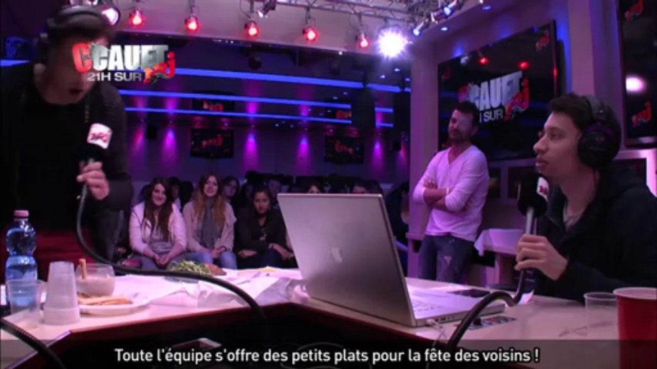 Toute l'équipe s'offre des petits plats pour la fête des voisins - C'Cauet sur NRJ