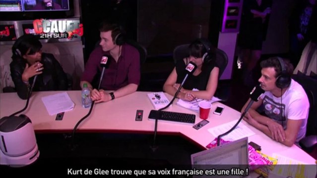 Kurt de Glee trouve que sa voix française est une fille ! - C'Cauet sur NRJ