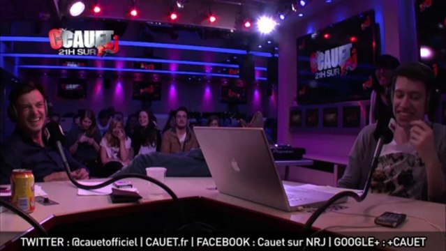 Un super jeu se termine en chanson très drôle - C'Cauet sur NRJ