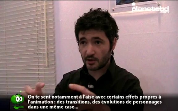 Christophe Ferreira en interview pour planetebd.com