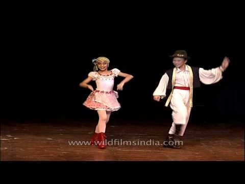 A skillful performance by Armenian Kids