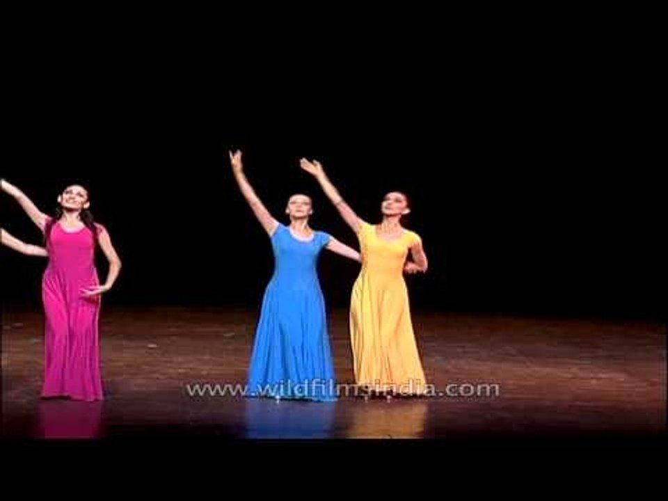 Dancing to Armenian folk music