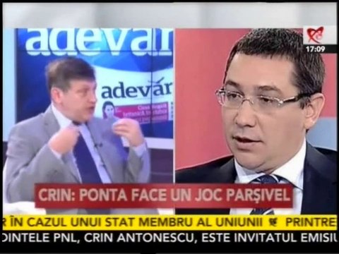 VICTOR PONTA, joc parsivel in slujba Rosia Montana Gold Corporation?