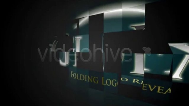 Folding Logo Reveal - After Effects Template