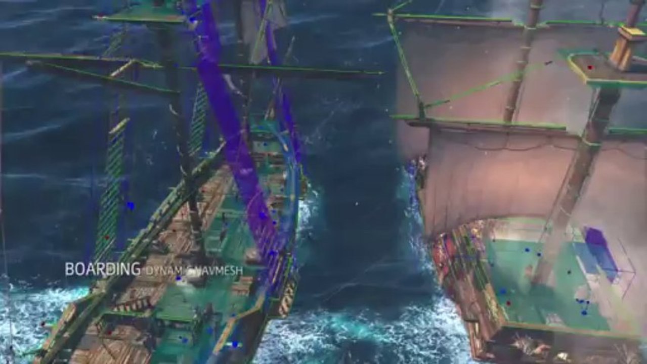 Assassin's Creed 4 Black Flag - Building a Open World - PS4 Xbox One PS3 Xbox360 WiiU PC