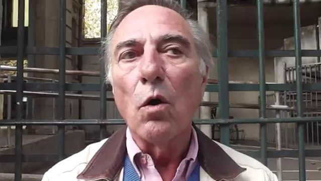 Alain Bougrain Dubourg, Président de la Ligue de Protection des Oiseaux inaugure une fresque animalière à Lyon