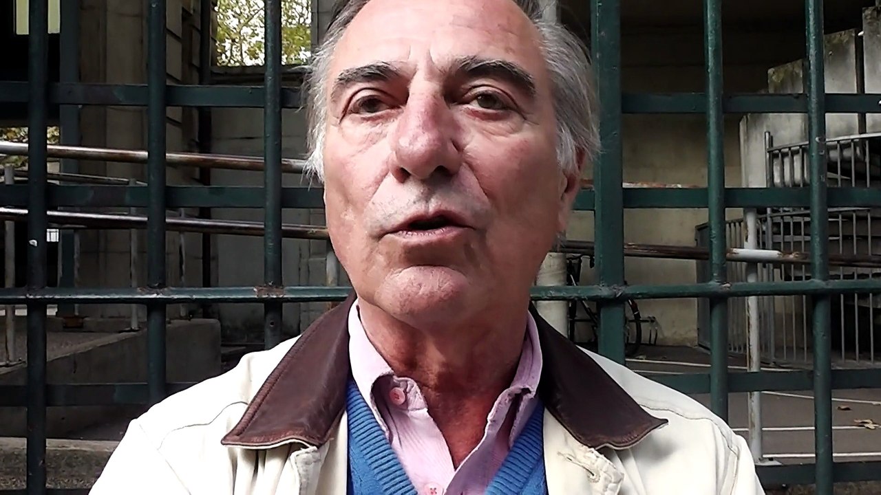 Alain Bougrain Dubourg, Président de la Ligue de Protection des Oiseaux inaugure une fresque animalière à Lyon
