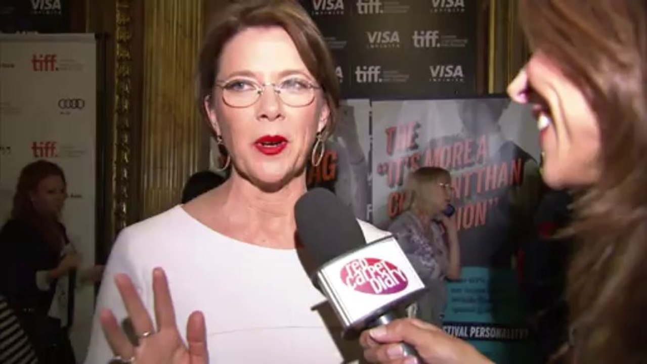 Red Carpet at TIFF 2013 for "The Face of Love" with director Arie Posin