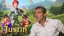 Justin and The Knights of Valour - Exclusive Interview With Antonio Banderas & Tamsin Egerton