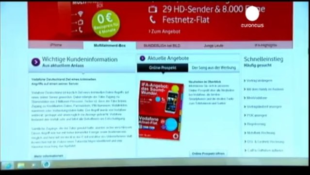 Hacker targets millions of German mobile phone customers