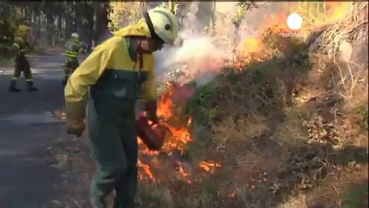 La Galice en lutte contre plusieurs incendies