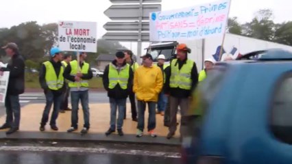 Granville : une centaine d\'artisans se dirigent vers Saint-Lo